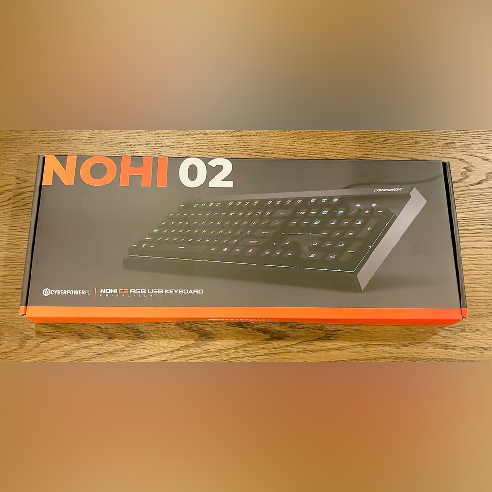 🆕 CyberPowerPC NOHI 02 RGB Keyboard